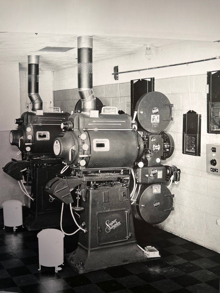 State Theatre - State Theatre Wayne Mi Simplex Projectors Photo By John Colburn 9-19-1947 (newer photo)